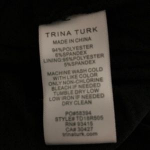 Trina Turk Dresses - Trina Turk Black and Purple Abstract Floral Dress Trina Turk Dresses - Trina Turk Black and Purple Abstract Floral Dress